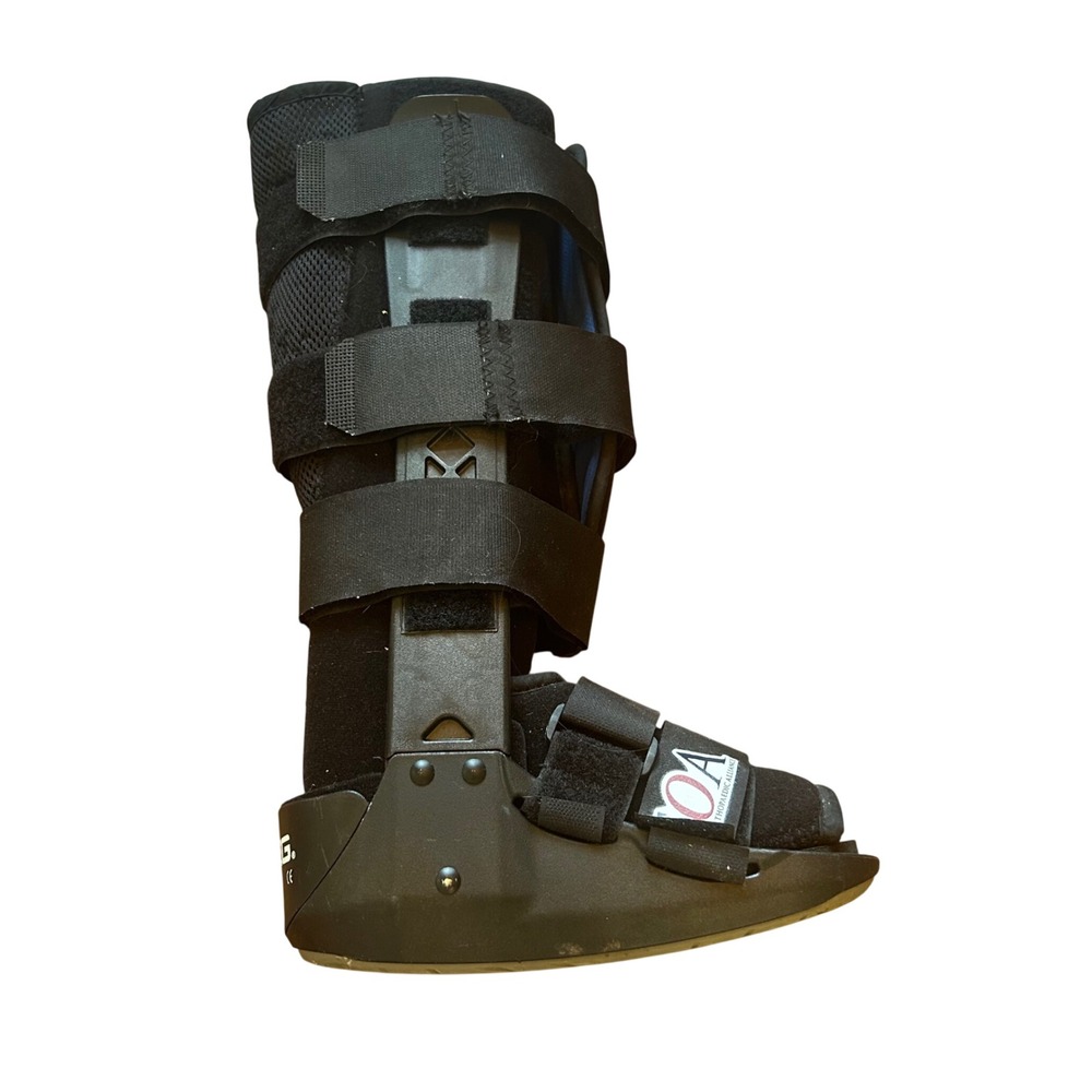 Breg Walking Boot Unisex Black Orthopedic Support Small